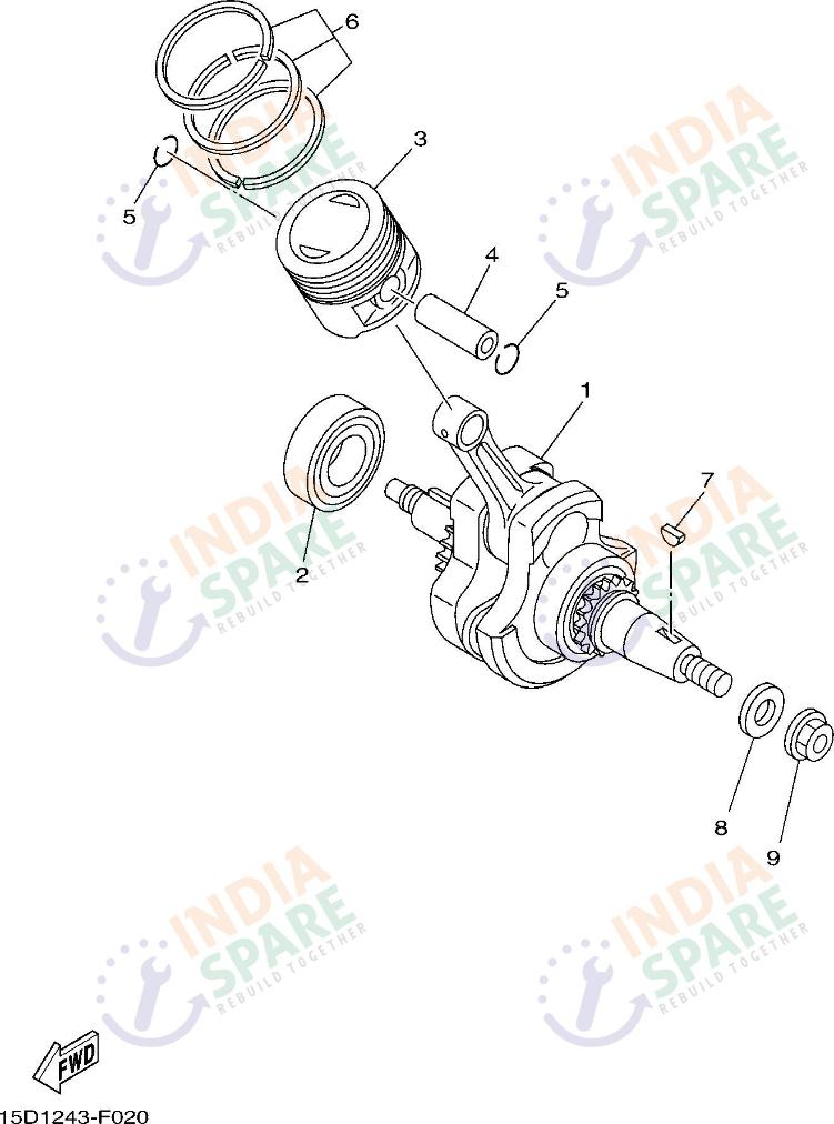 CRANKSHAFT & PISTON
